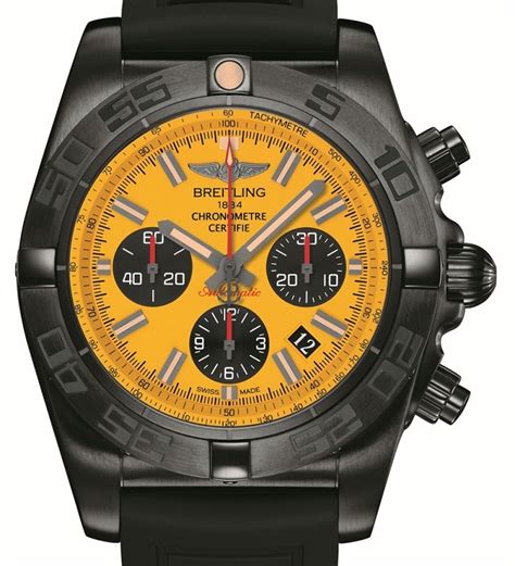 breitling chronomat 44 blacksteel mb0111c3 i531-262s|MB0111C3/I531 .